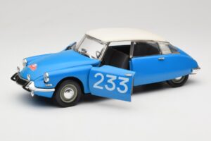 Citroen DS #233 Rally Azul Solido 1:18 8034 Metal - imagen 2 de 8