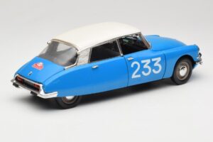 Citroen DS #233 Rally Azul Solido 1:18 8034 Metal - imagen 3 de 8