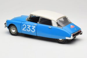 Citroen DS #233 Rally Azul Solido 1:18 8034 Metal - imagen 7 de 8
