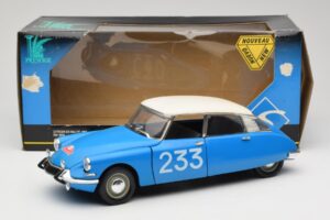Citroen DS #233 Rally Azul Solido 1:18 8034 Metal - imagen 8 de 8