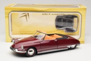 Citroen DS19 Cabriolet Bordeaux Norev 1:18 181561 Metal - imagen 8 de 8
