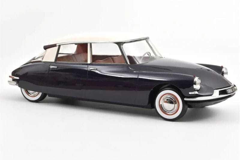 Citroen DS19 Morado & Champagne Norev 1:12 121579 Metal