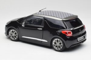 Citroen DS3 Cabrio Perla Nera Negro Norev 1:18 AMC019115 Metal - imagen 7 de 8