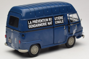 Citroen Estafette Gendarmerie Azul Con Figura Norev 1:18 185165 Metal - imagen 2 de 6