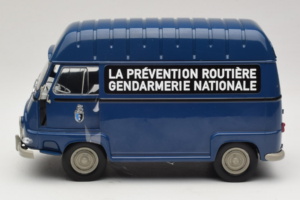 Citroen Estafette Gendarmerie Azul Con Figura Norev 1:18 185165 Metal - imagen 3 de 6