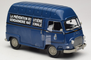 Citroen Estafette Gendarmerie Azul Con Figura Norev 1:18 185165 Metal - imagen 4 de 6
