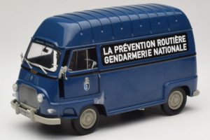 Citroen Estafette Gendarmerie Azul Con Figura Norev 1:18 185165 Metal