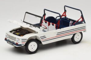 Citroen Mehari Azul Blanco Rojo Norev 1:18 181805 Metal - imagen 2 de 7