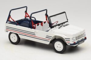 Citroen Mehari Azul Blanco Rojo Norev 1:18 181805 Metal
