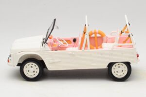 Citroen Mehari Eden Sorbet Blanco y Rosa Norev 1:18 181804 Metal - imagen 3 de 6