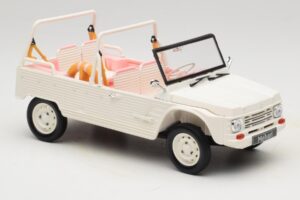 Citroen Mehari Eden Sorbet Blanco y Rosa Norev 1:18 181804 Metal - imagen 4 de 6