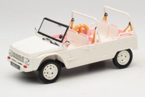 Citroen Mehari Eden Sorbet Blanco y Rosa Norev 1:18 181804 Metal