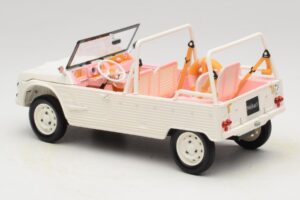 Citroen Mehari Eden Sorbet Blanco y Rosa Norev 1:18 181804 Metal - imagen 5 de 6