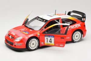 Citroen Xsara T4 WRC #14 P. Bugalski / J-P. Chiaroni WRC 2001 Solido 1:18 9021 Metal - imagen 2 de 8