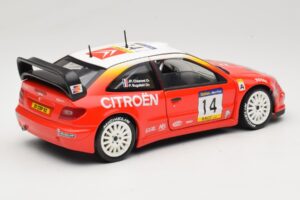 Citroen Xsara T4 WRC #14 P. Bugalski / J-P. Chiaroni WRC 2001 Solido 1:18 9021 Metal - imagen 3 de 8