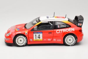 Citroen Xsara T4 WRC #14 P. Bugalski / J-P. Chiaroni WRC 2001 Solido 1:18 9021 Metal - imagen 4 de 8