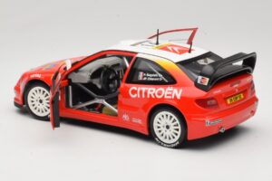 Citroen Xsara T4 WRC #14 P. Bugalski / J-P. Chiaroni WRC 2001 Solido 1:18 9021 Metal - imagen 5 de 8