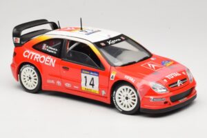 Citroen Xsara T4 WRC #14 P. Bugalski / J-P. Chiaroni WRC 2001 Solido 1:18 9021 Metal - imagen 6 de 8