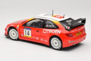 Citroen Xsara T4 WRC #14 P. Bugalski / J-P. Chiaroni WRC 2001 Solido 1:18 9021 Metal - imagen 7 de 8