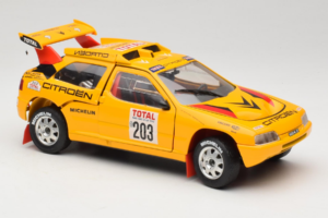 Citroen ZX Rallye Raid #203 1992 Solido 1:18 9003-N1 Metal - imagen 6 de 8
