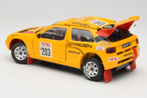 Citroen ZX Rallye Raid #203 1992 Solido 1:18 9003-N1 Metal - imagen 7 de 8