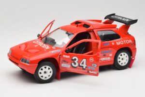 Citroen ZX Rallye #34 Rally 1992 Solido 1:18 9003 Metal - imagen 2 de 8
