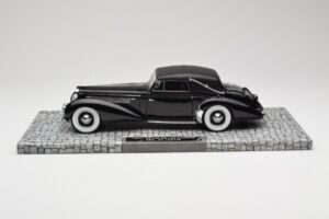 Delage D8-120 Descapotable Negro Minichamps 1:18 107115131 Metal - imagen 3 de 6