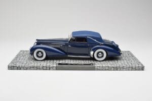 Delage D8-120 Cabriolet Two Tone Azul Minichamps 1:18 107115132 Resina - imagen 3 de 6