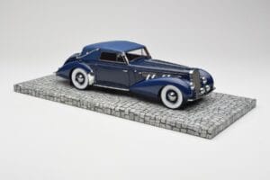 Delage D8-120 Cabriolet Two Tone Azul Minichamps 1:18 107115132 Resina - imagen 4 de 6