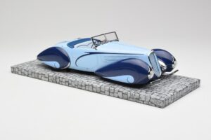 Delahaye Type 135-M Cabriolet Mullin Museum Minichamps 1:18 107116160 Metal - imagen 6 de 6