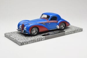 Delahaye Type 145 V12 Coupe Azul Rojo Minichamps 1:18 107116121 Resina