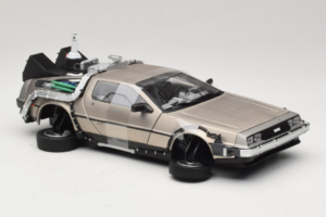 DeLorean DMC-12 Back to the Future Time Machine Sun Star 1:18 2710 Metal - imagen 4 de 6