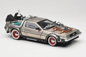 DeLorean DMC-12 Back to the Future Part III Sun Star 1:18 2712 Metal - imagen 6 de 8