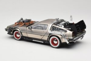 DeLorean DMC-12 Back to the Future Part III Sun Star 1:18 2712 Metal - imagen 7 de 8