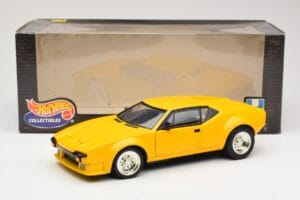 De Tomaso Pantera Amarillo Hot Wheels 1:18 27809 Metal - imagen 8 de 8