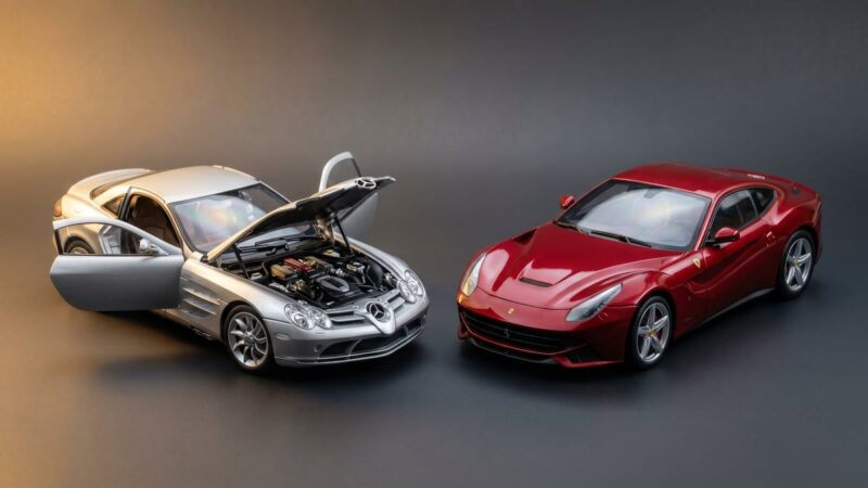 Diecast o resina: ¿qué coche a escala comprar?