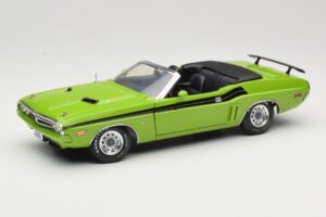 Dodge Challenger Descapotable Verde Greenlight 1:18 12803-06G Metal