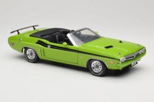 Dodge Challenger Descapotable Verde Greenlight 1:18 12803-06G Metal - imagen 6 de 8