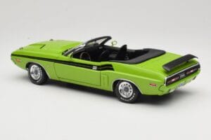 Dodge Challenger Descapotable Verde Greenlight 1:18 12803-06G Metal - imagen 7 de 8
