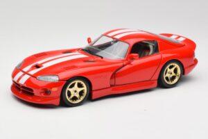 Dodge Viper GTS Rojo Bburago 1:18 3075 Metal