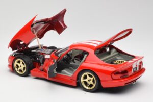 Dodge Viper GTS Rojo Bburago 1:18 3075 Metal - imagen 5 de 8