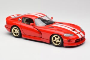Dodge Viper GTS Rojo Bburago 1:18 3075 Metal - imagen 6 de 8