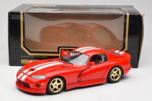 Dodge Viper GTS Rojo Bburago 1:18 3075 Metal - imagen 8 de 8