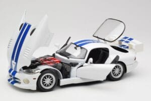 Dodge Viper GTS-R GT2 Blanco 1997 Maisto 1:18 50316 Metal - imagen 2 de 8