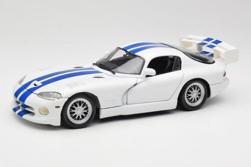 Dodge Viper GTS-R GT2 Blanco 1997 Maisto 1:18 50316 Metal
