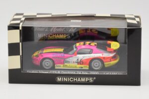 Dodge Viper GTS-R #46 Seiler / Brun / Messley 24 Hours of Daytona 2000 Minichamps 1:43 430001446 Metal - imagen 4 de 4