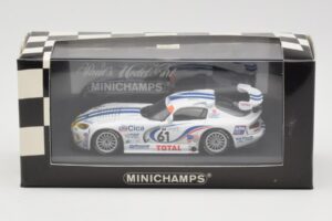 Dodge Viper GTS-R #61 Team Oreca S. Ayari / P. Gache 24 Hours of Le Mans 1997 Minichamps 1:43 430971461 Metal - imagen 4 de 4