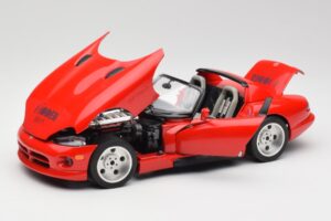 Dodge Viper RT/10 Rojo Edición Limitada Bburago 1:18 3025 Metal - imagen 2 de 8