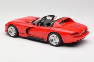 Dodge Viper RT/10 Rojo Edición Limitada Bburago 1:18 3025 Metal - imagen 7 de 8