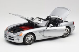 Dodge Viper SRT-10 Bright Plata Bburago 1:18 34908 Metal - imagen 2 de 8